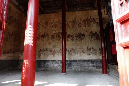 千佛殿中的壁画