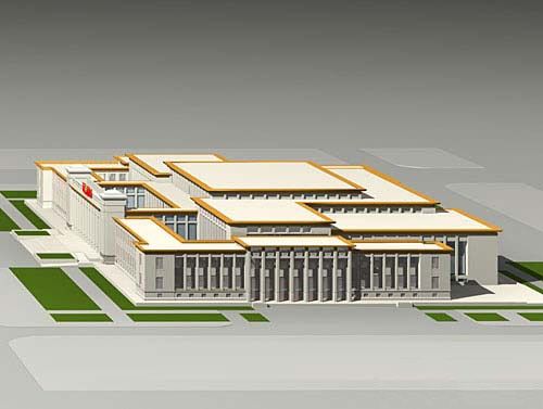国家博物馆25日竣工 将成世界最大博物馆