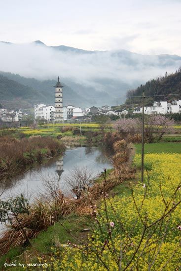 仿佛山水画般美景