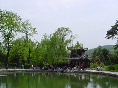 静谧迷人静翠湖 (新浪配图 来源：北京市公园管理中心)