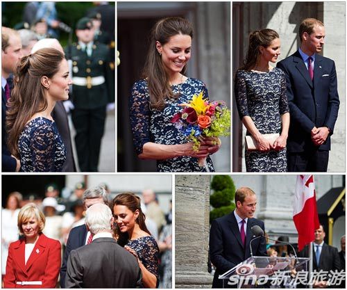 Prince William and his wife arrived in Ottawa on the Canadian Tour