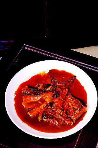 上了年头的沪菜――红烧甩水，是浓油赤酱的最鲜明例证