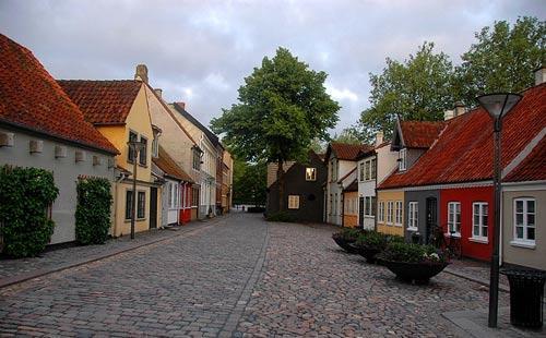 丹麦最古老的城市之一欧登塞