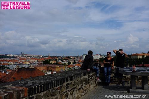 Overlooking Prague