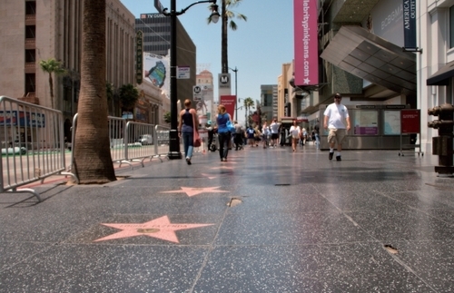 Losangeles avenue of stars