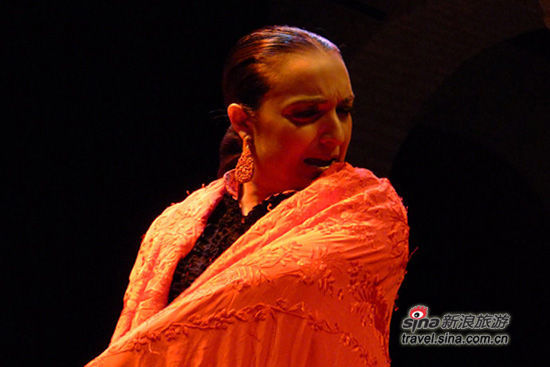 Flamenco actress