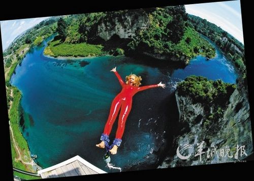 Outdoor extreme sports, rich and colorful, it is New Zealand's most attractive soul chart / panorama
