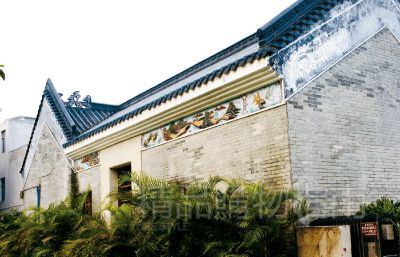 Whampoa�� ancient alleys in the ancestral hall is the legacy of the ancient architecture.