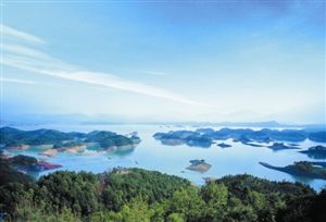 The beautiful Qiandao Lake