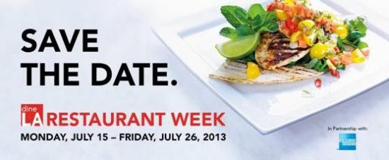 洛杉矶dineLA特色餐厅美食周7月盛大开放