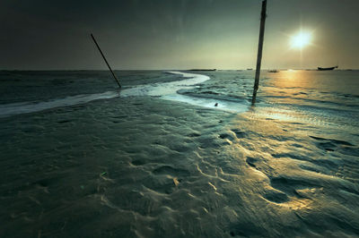 苏中小香港弶港滩涂上的渔家风情(2)