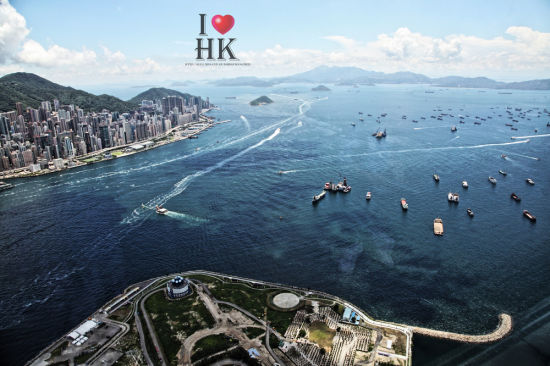 香港最高天际尽看都市繁华