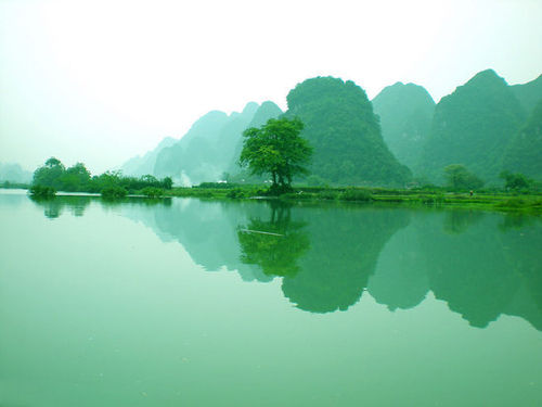 阳朔印象:烟雨下的泼墨仙境