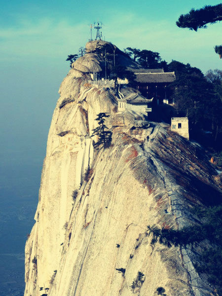 华山 西峰险峻