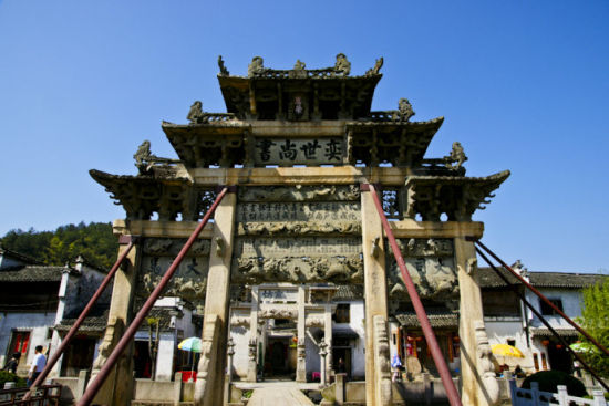 绩溪龙川胡氏宗祠 江南第一祠(组图)