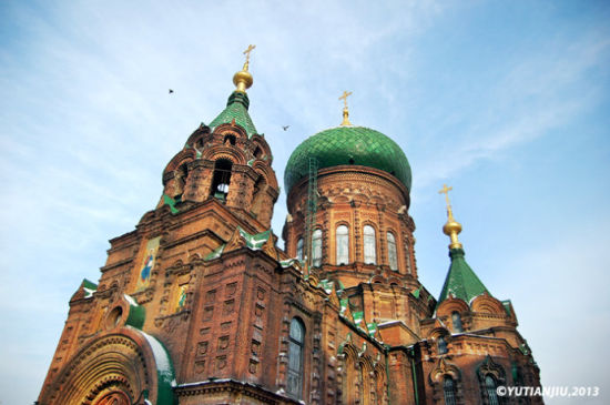 哈尔滨圣索菲亚大教堂东方莫斯科的拜占庭密码