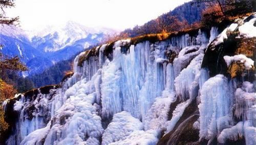 九寨沟雪景