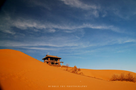 大西北的风光最雄奇冬季畅游宁夏沙坡头