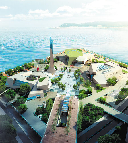 长沙博物馆外观工程完成 预计明年开馆