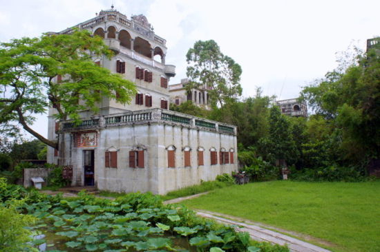 广东骑楼,开平碉楼,梁启超,此外,像荷塘周源李公祠,外海五大祠等江门