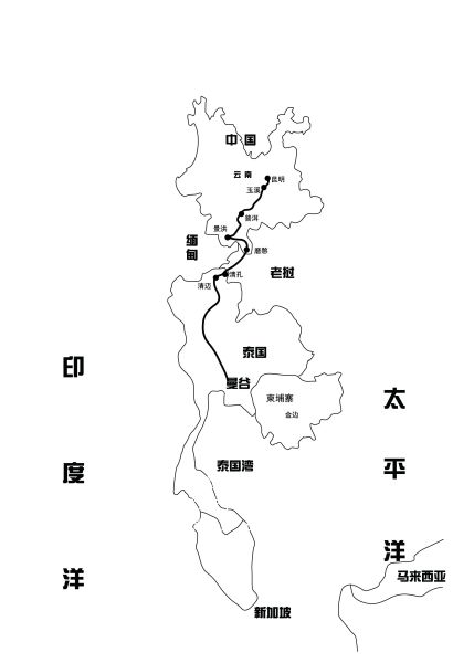 沿昆曼大通道自驾游泰国