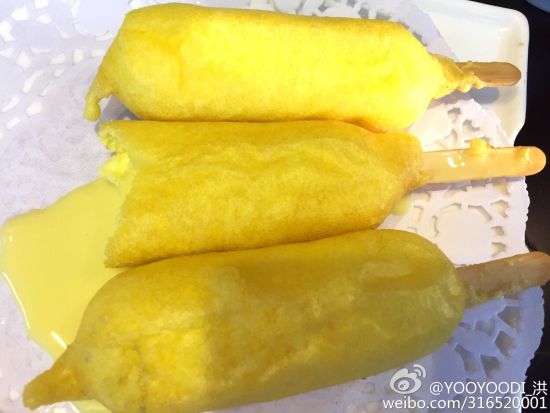 哈尔滨油炸冰溜子改良版:油炸冰棍_新浪旅游_新浪网