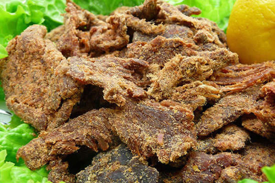 耗牛肉干