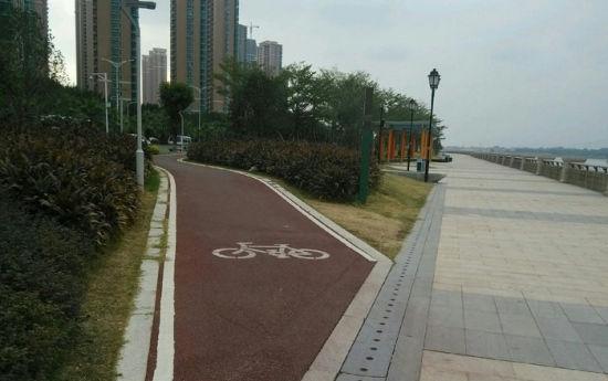 一路向东 驰骋在福州江滨休闲线