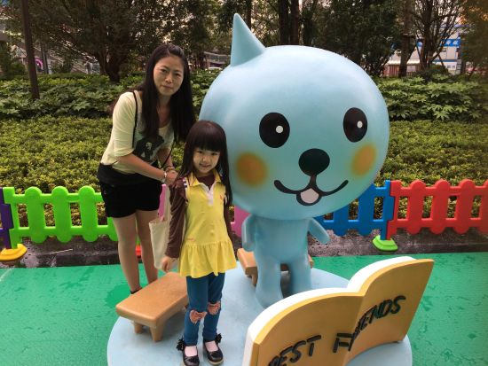 可爱酷儿来昆 孩子家长共度美好亲子时光