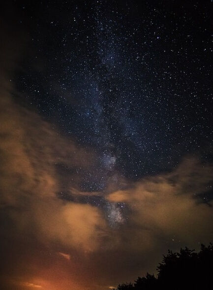 庐山五老峰星空