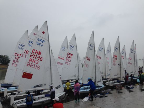 2015年全国青年帆船锦标赛杨帆竞技南太湖