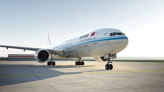 波音777-300ER延程型宽体客机
