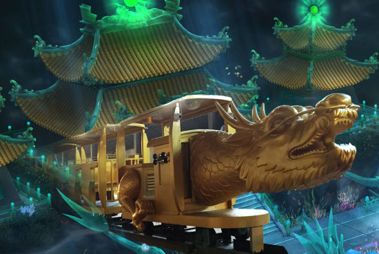 东海龙王号开进西游洞 春节7天每天早上9:30