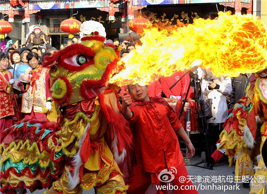 正月十五 来天津看庙会灯展(2)