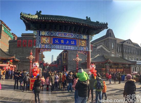 正月十五 来天津看庙会灯展