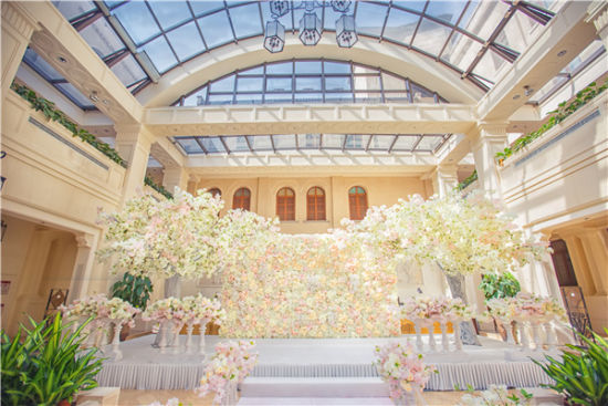 利顺德大饭店2016春季婚礼秀浪漫开启