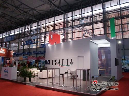 图文:2009中国国际旅游交易会意大利展台