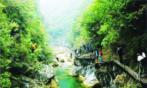 五龙河大峡谷景区旅游_旅游频道_新浪网