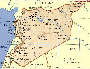 约旦伊尔比德:地图