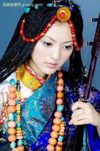 西藏美女