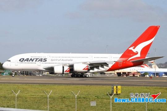 Ĵǰ޺չ˾Qantas Airways Ltd.յ׼ܿпͳA380ɻ׼ʱִĴϤ˹¡ʷ˹ʻ