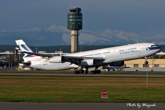 香港国泰航空有限公司b-hxk号空中客车a340-3