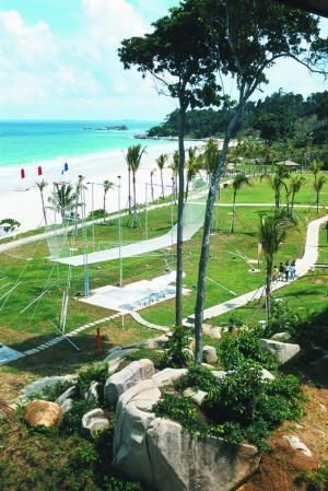 被称为“新加坡的后花园”民丹岛是印尼寥内群岛的最大岛屿