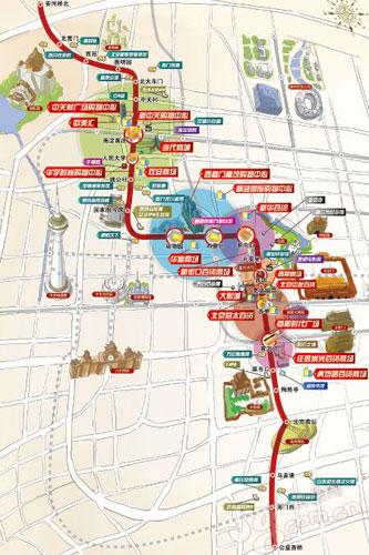 Shopping最前线北京地铁4号线消费地图(图)