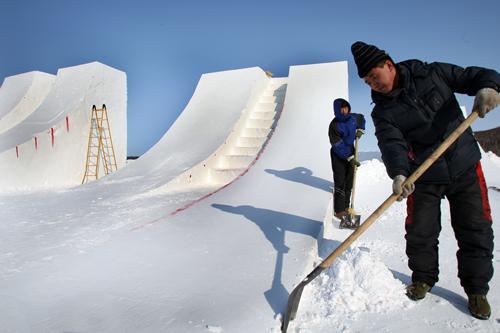 2010全国自由式滑雪冠军赛即将开幕(组图)