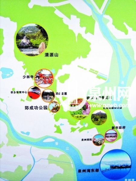 侨乡体育中心,灵山圣墓,大坪山公园,桃花山公园,森林公园,观音山公园