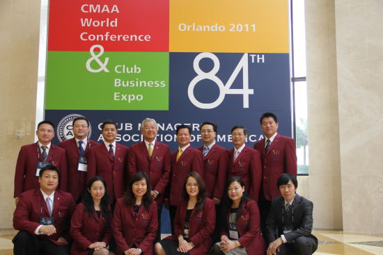 CMAA中国分会参加2011年奥兰多年会