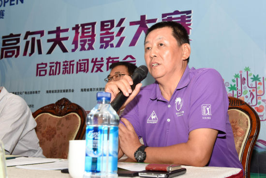 海南省高尔夫球协会副秘书长、海口白沙门高尔夫俱乐部总经理王瑜先生