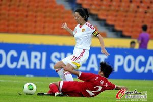 东亚杯-女足遭两分钟闪袭0-1朝鲜1胜2负排名垫底