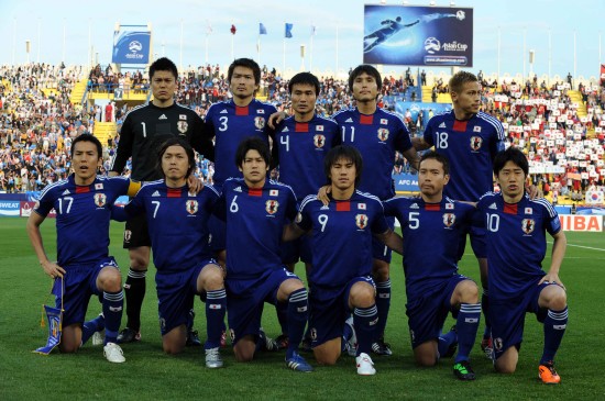 图文-[亚洲杯半决赛]日本VS韩国 日本队首发合